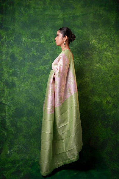 Kanchi Puram Pista Green