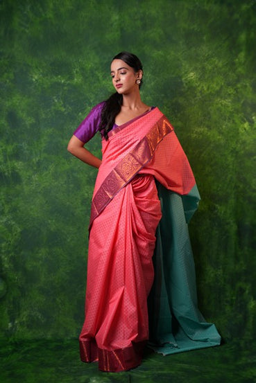 Kanchipuram Soft Peach