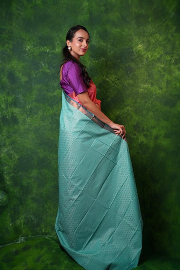 Kanchipuram Soft Peach