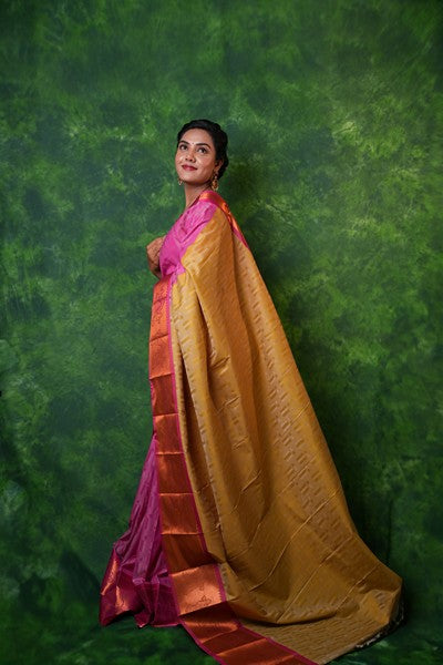 Kanchipuram Striking Pink