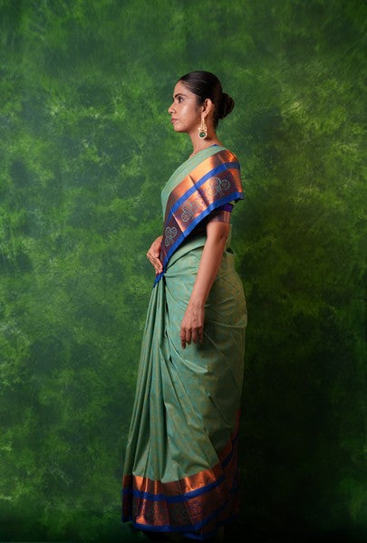 Kanchipuram Sage Green