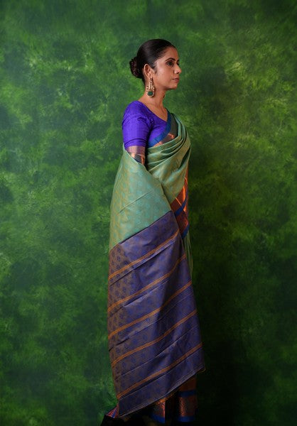 Kanchipuram Sage Green