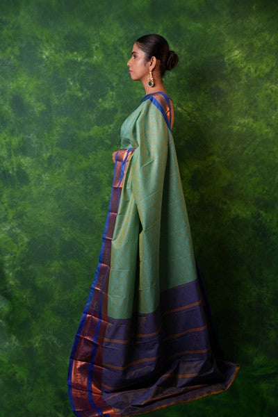 Kanchipuram Sage Green