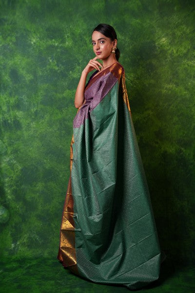 Kanchipuram Luxurious Violet