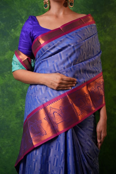Kanchipuram Elegant Royal Blue