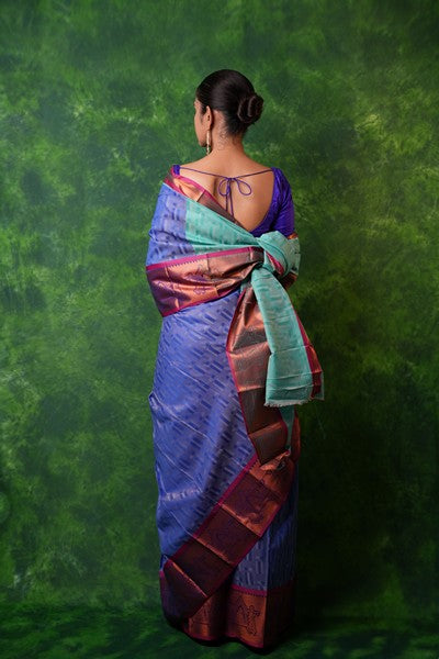 Kanchipuram Elegant Royal Blue