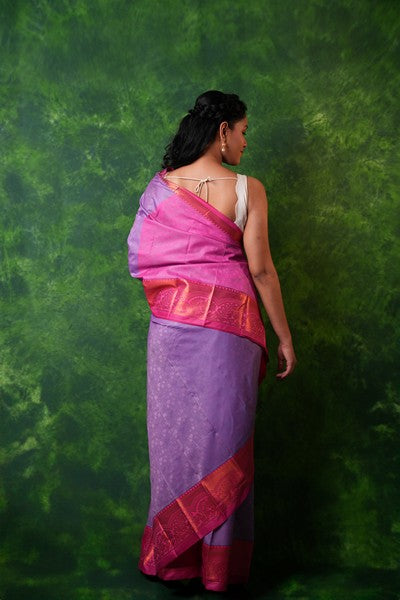 Kanchipuram Elegant Lilac