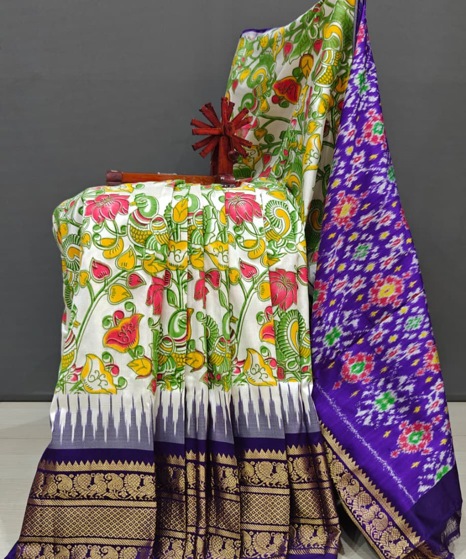 Ikkat Silk - Silk Mark Certified