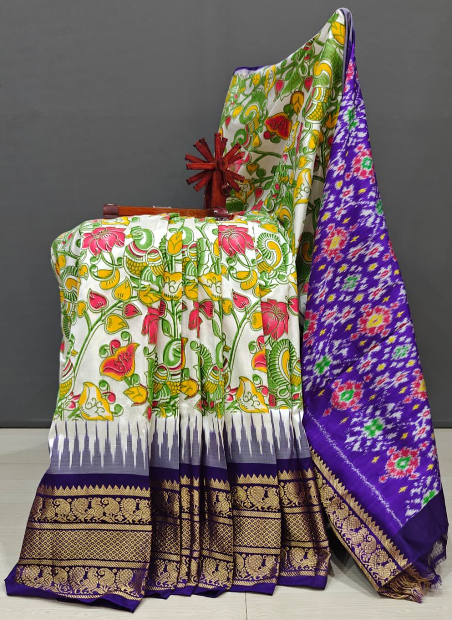 Ikkat Silk - Silk Mark Certified