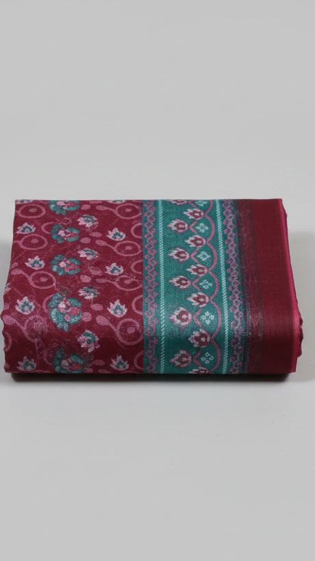 All-over swirl and floral print