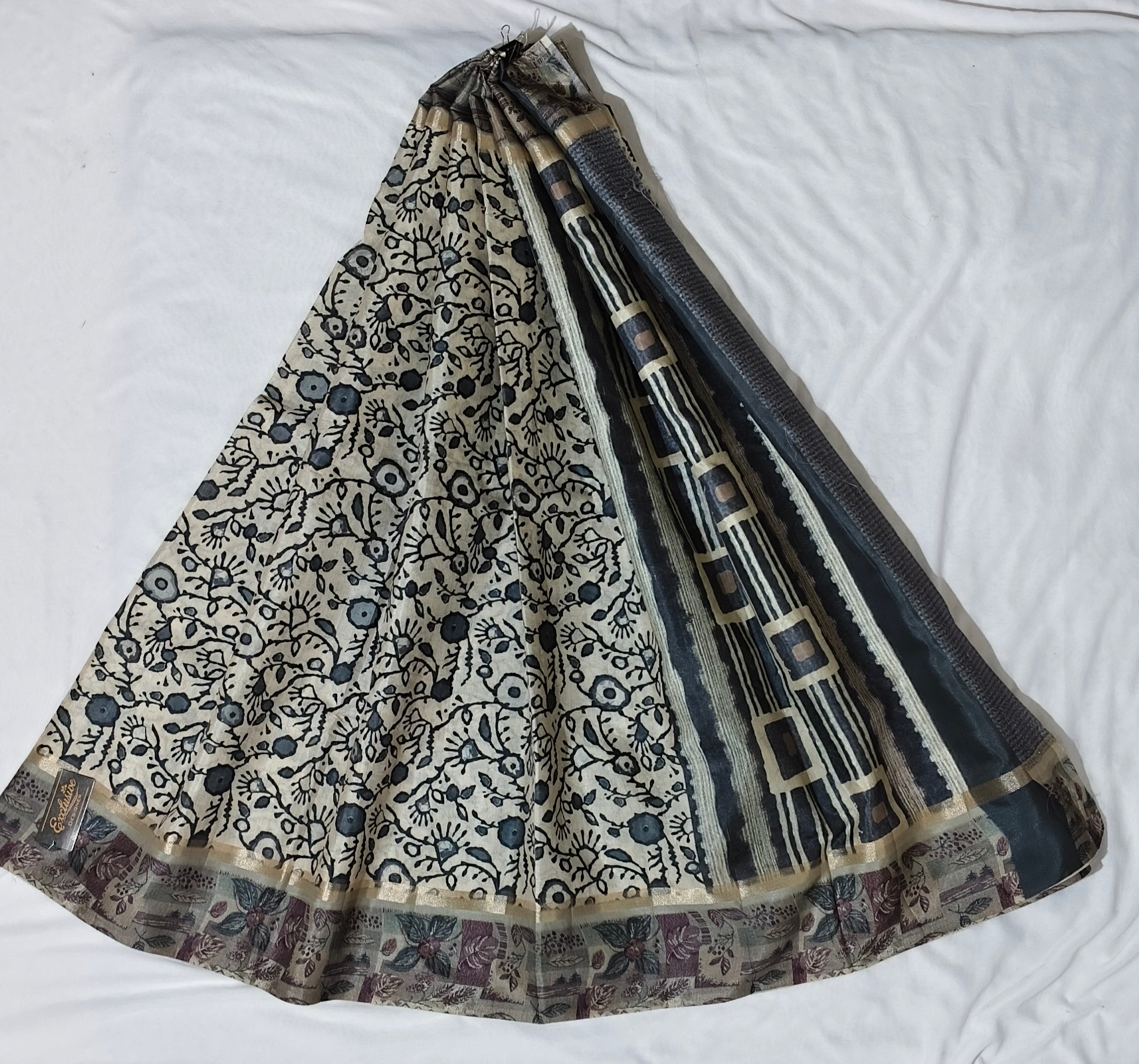 Black Kalamkari-Style