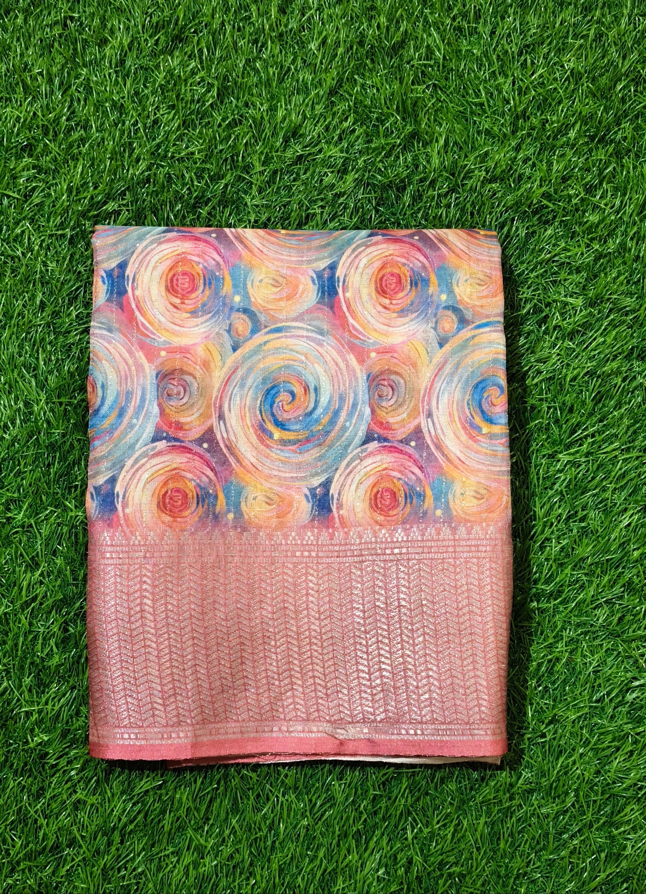 Multi-Color "Abstract Swirl"