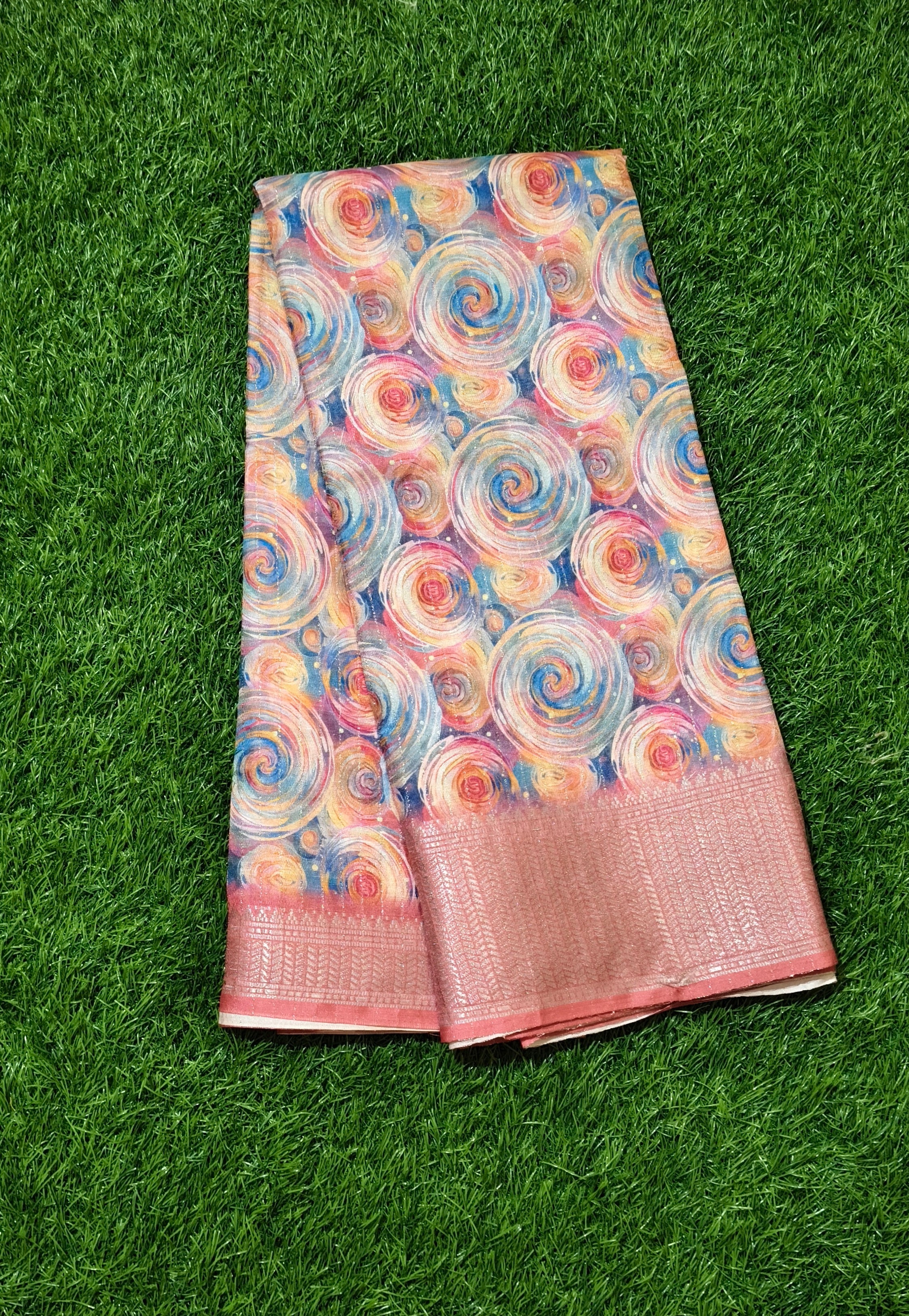 Multi-Color "Abstract Swirl"