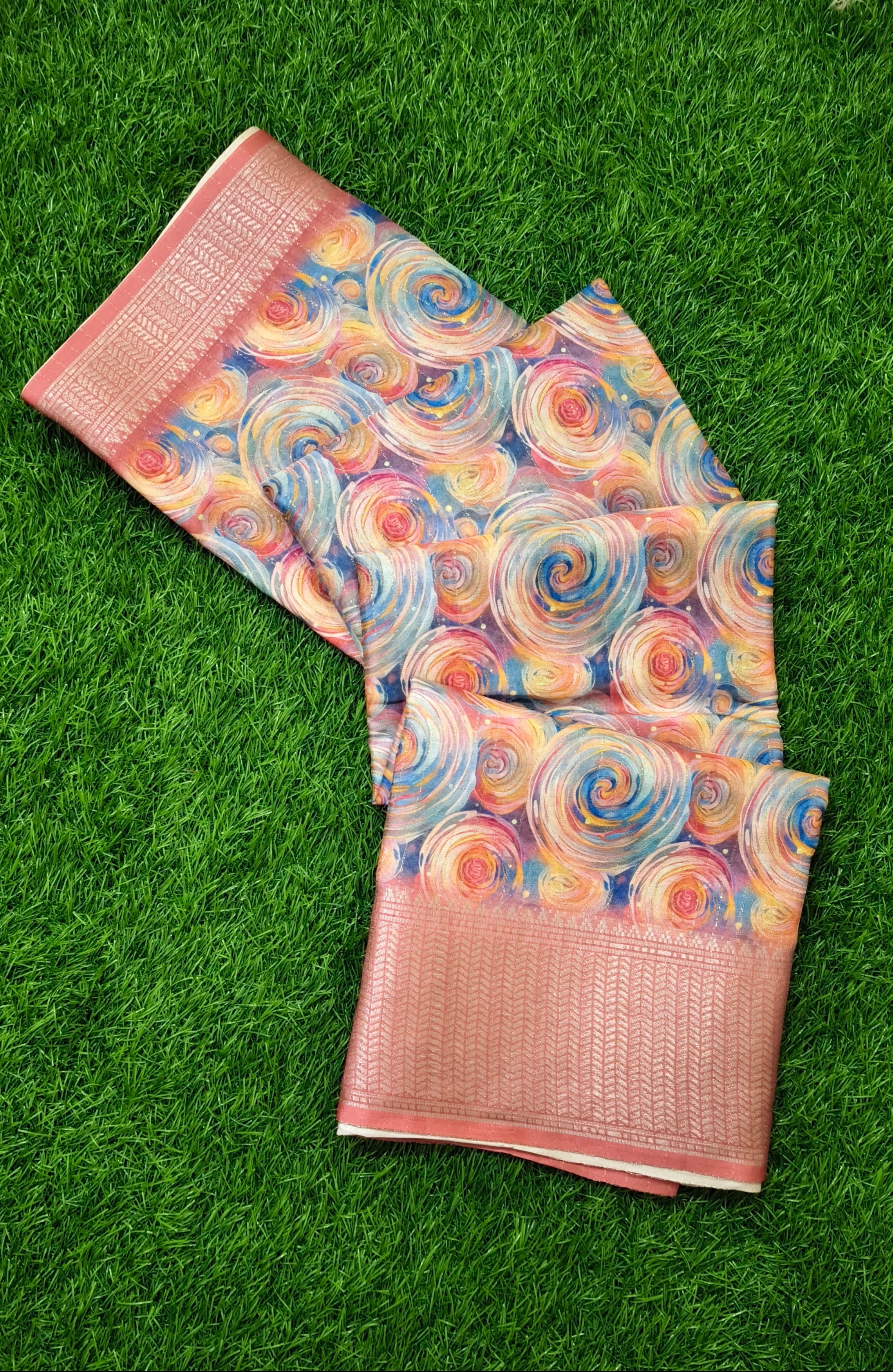 Multi-Color "Abstract Swirl"