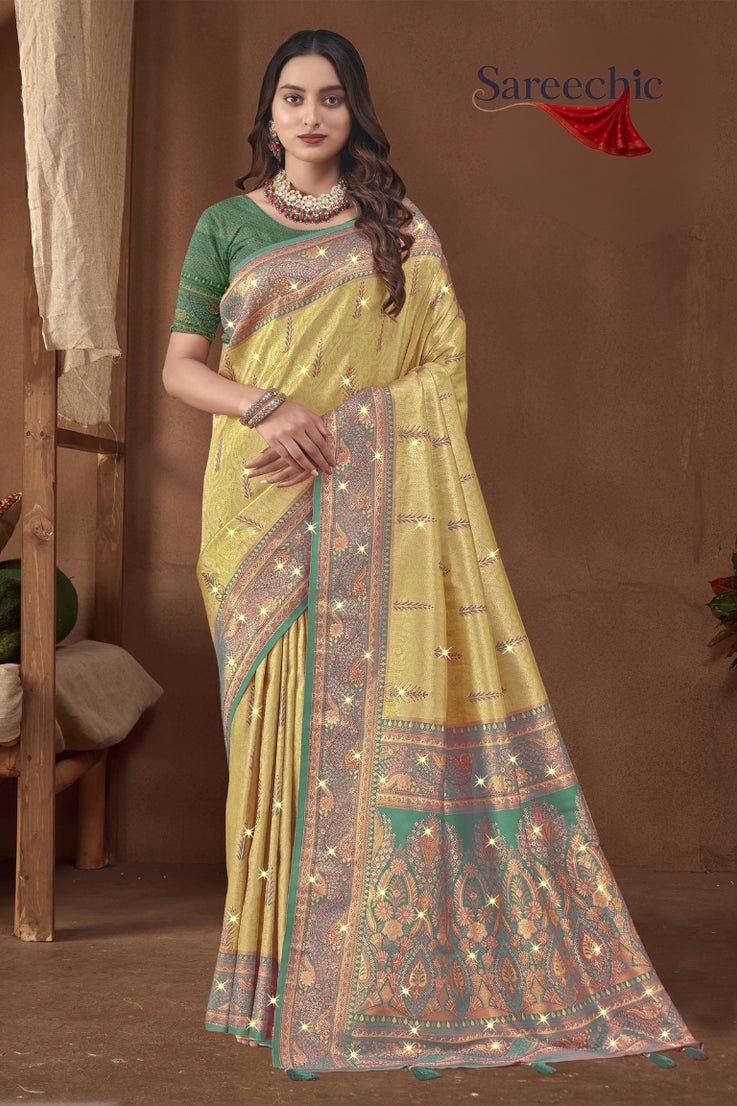 Paithani Style Border