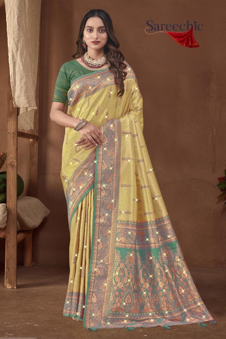 Paithani Style Border