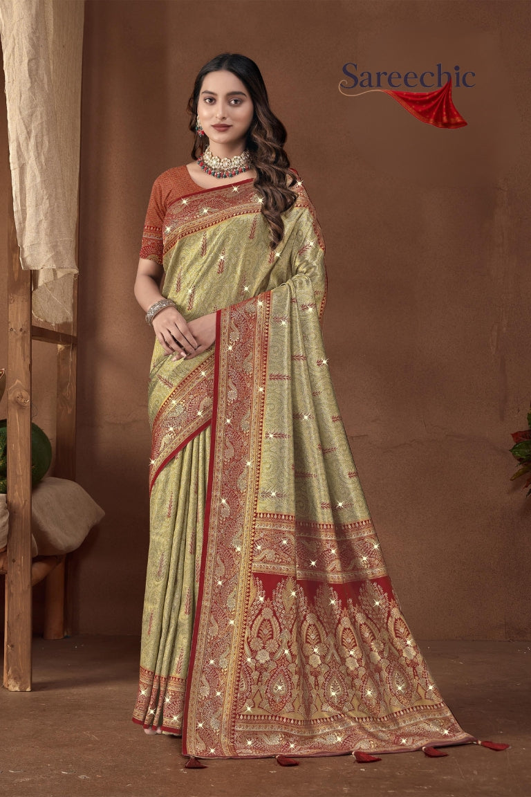 Paithani Style Border