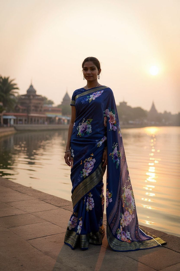 Moss Mellow Silk Captivating Purple