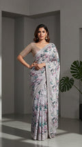 Ethereal Flora Luxe Saree