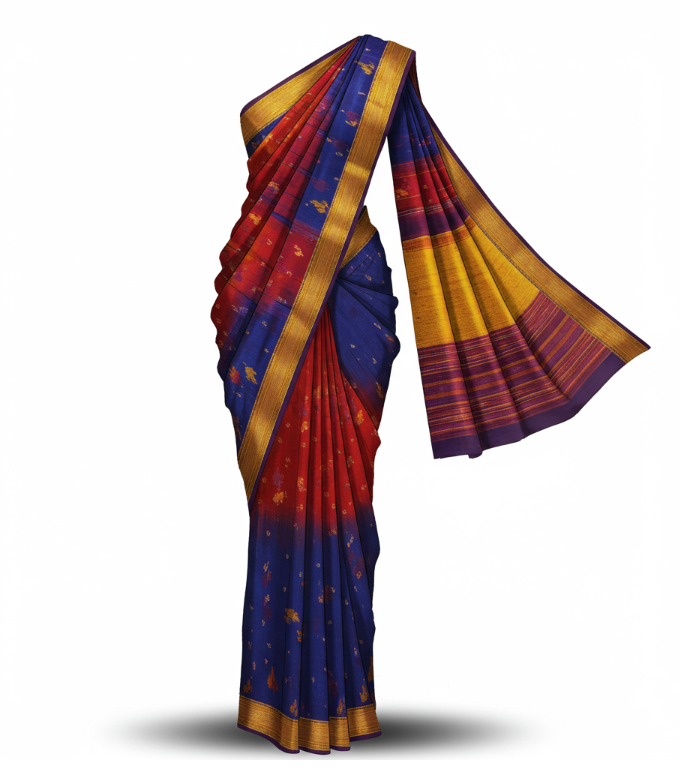Indo-Western saree style