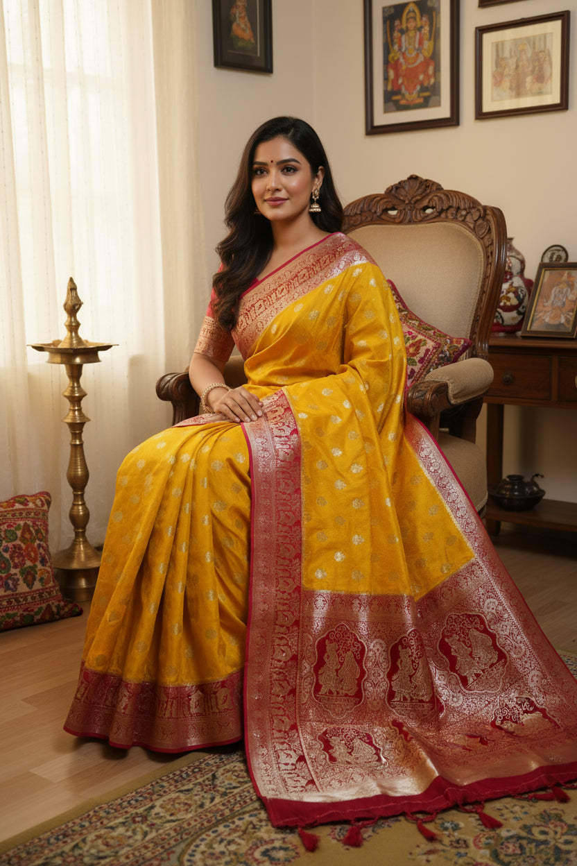 Pure Tussar Silk