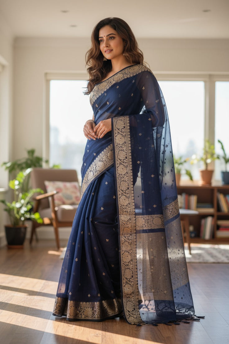 Pure Modeal vegetable  Dye Ajrak Print